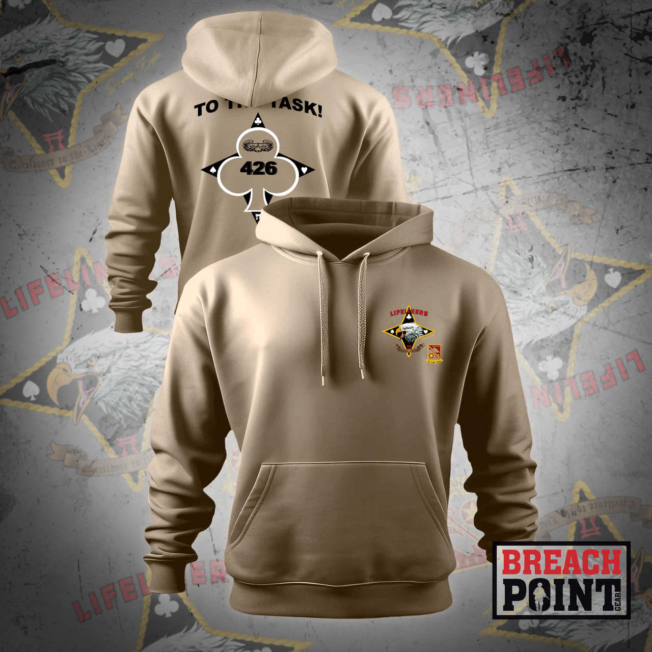 "TASKMASTERS" 426th Light Support Battalion - Hoodie