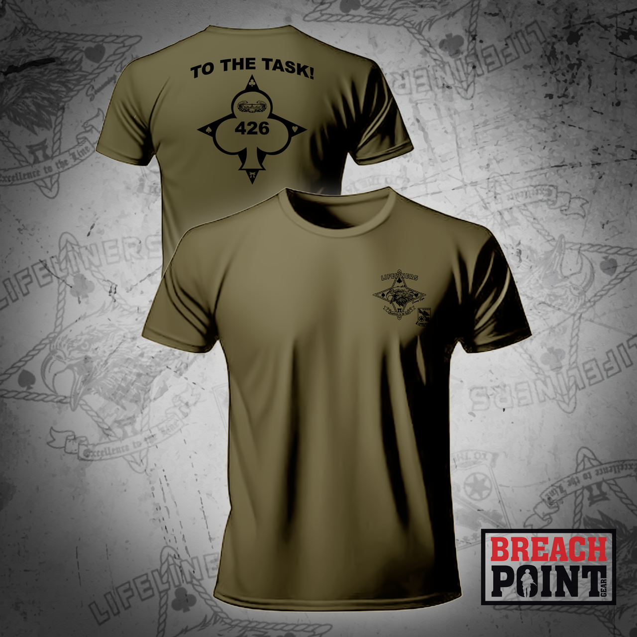 "TASKMASTERS" 426th Light Support Battalion - Military Tee