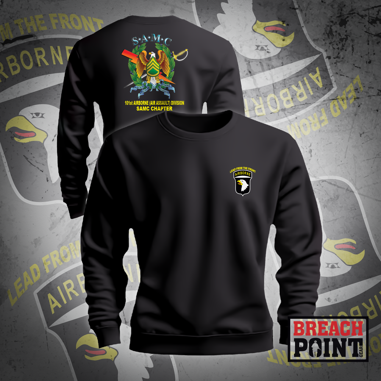 "SAMC" Sergeant Audie Murphy Club - Fort Campbell - Sweatshirt