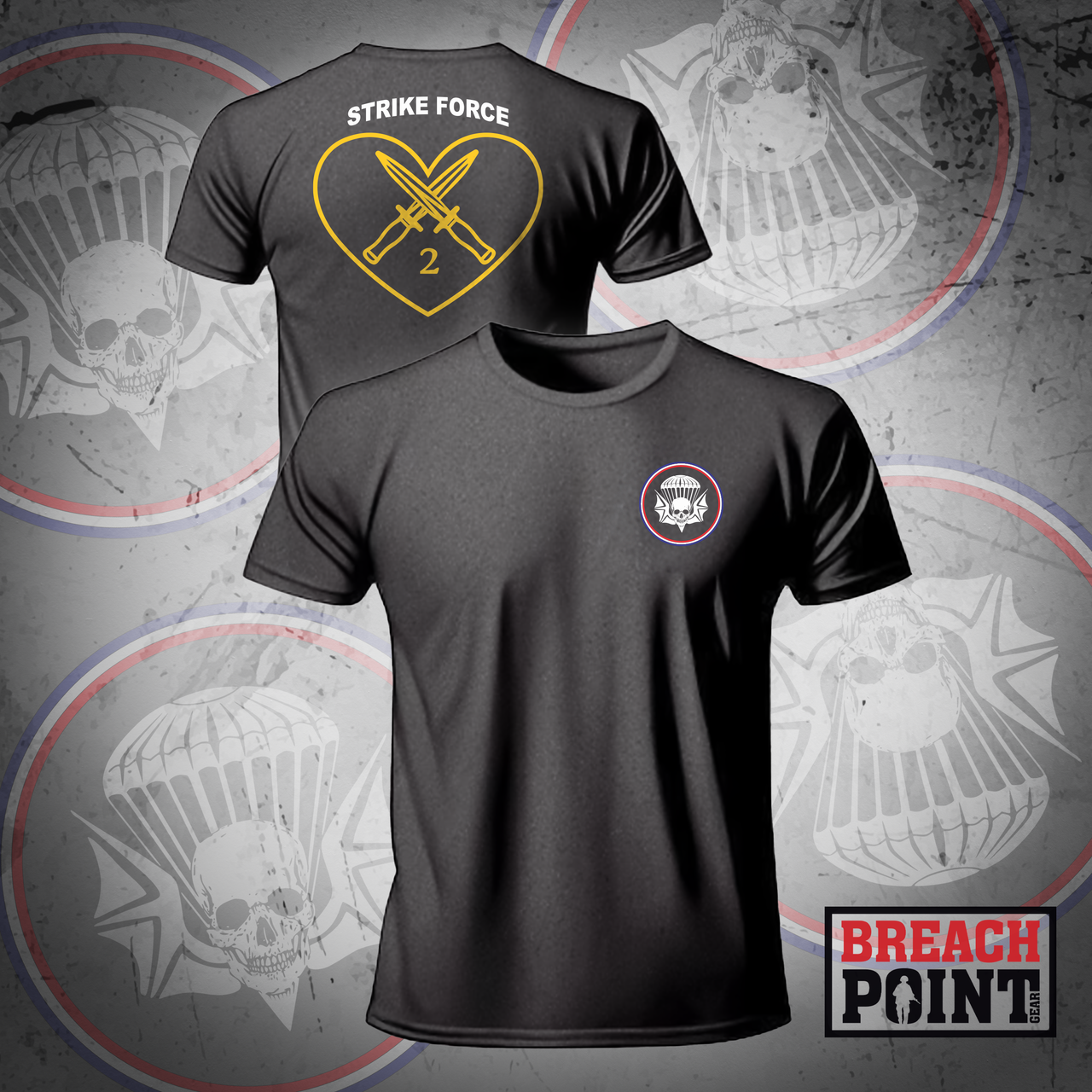 "STRIKE FORCE" 2-502nd Infantry Regiment - Shirts